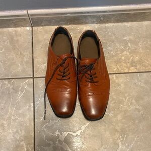 Elegant Tan Men's Oxford Shoes